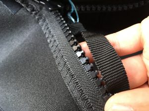 Cheap wet suit stitching