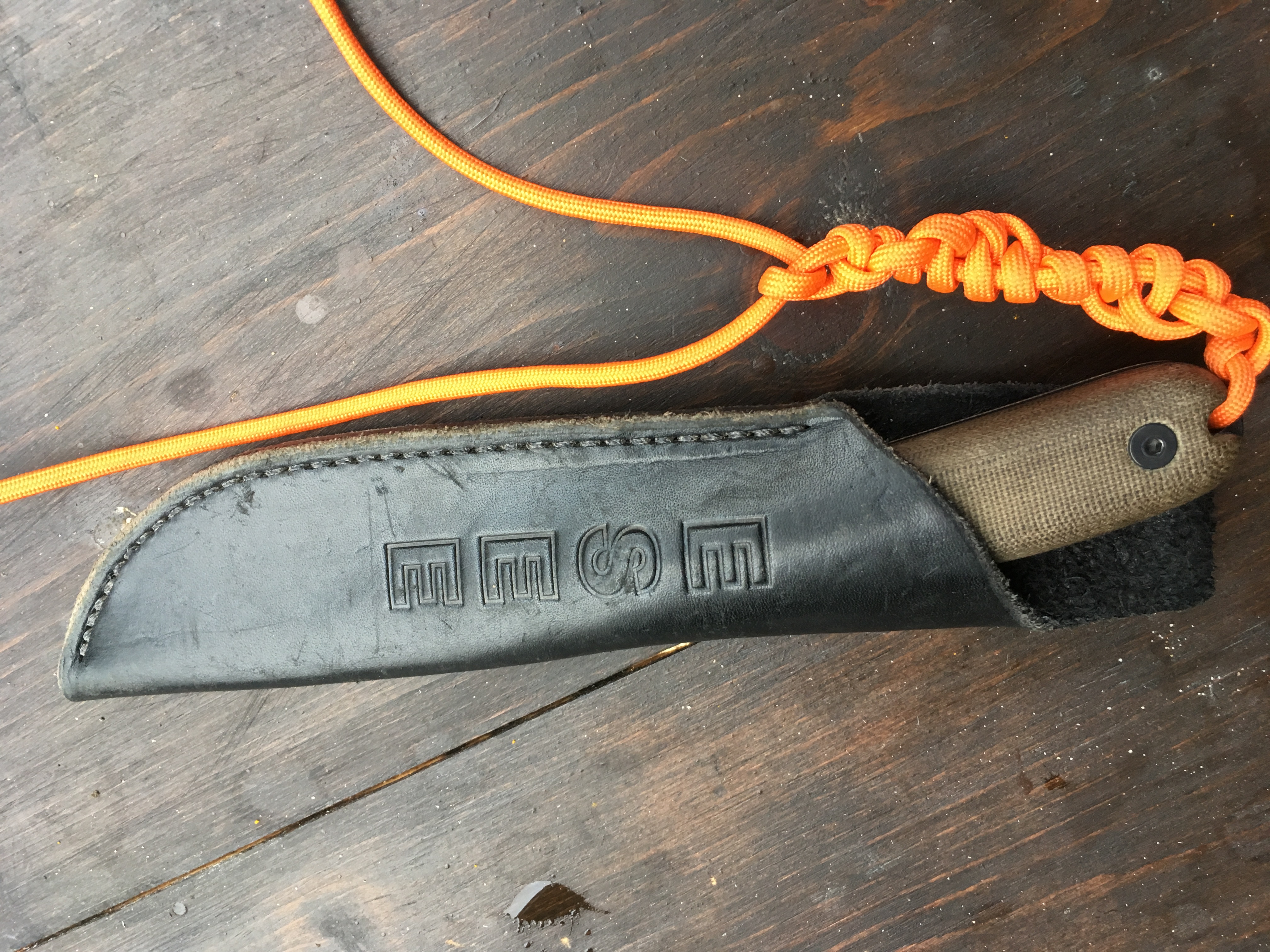 Esee 4HM with Sheath and Lanyard