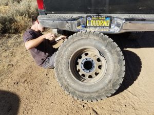 bending a rim while off roading