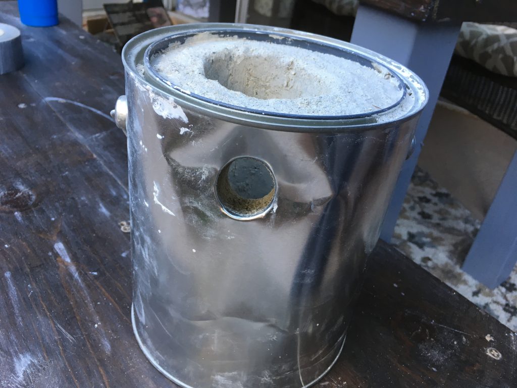 diy backyard paint can forge