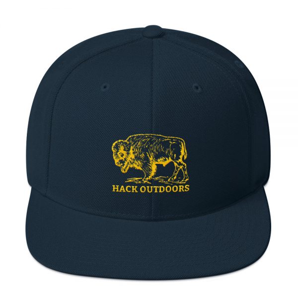 American Bison Snapback Hat