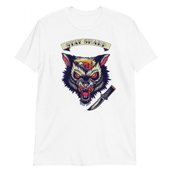 Stay Sharp Wolf T-Shirt